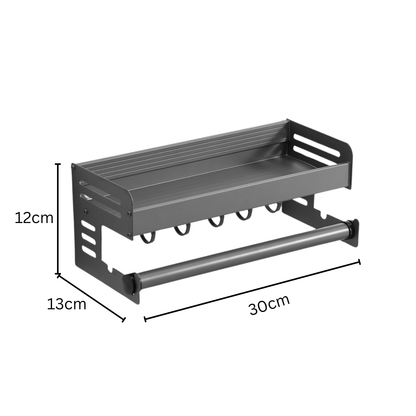 Wall-Mounted Multifunctional Spice Rack