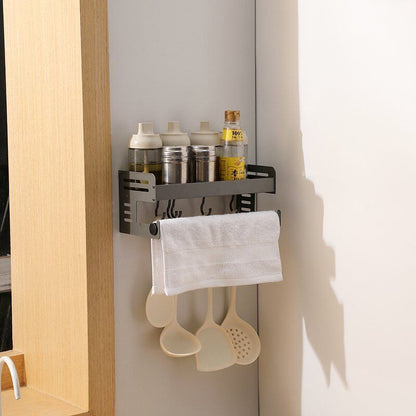 Wall-Mounted Multifunctional Spice Rack