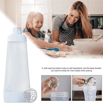 Pancake Batter Mixer and Dispenser Bottle(1000ml)