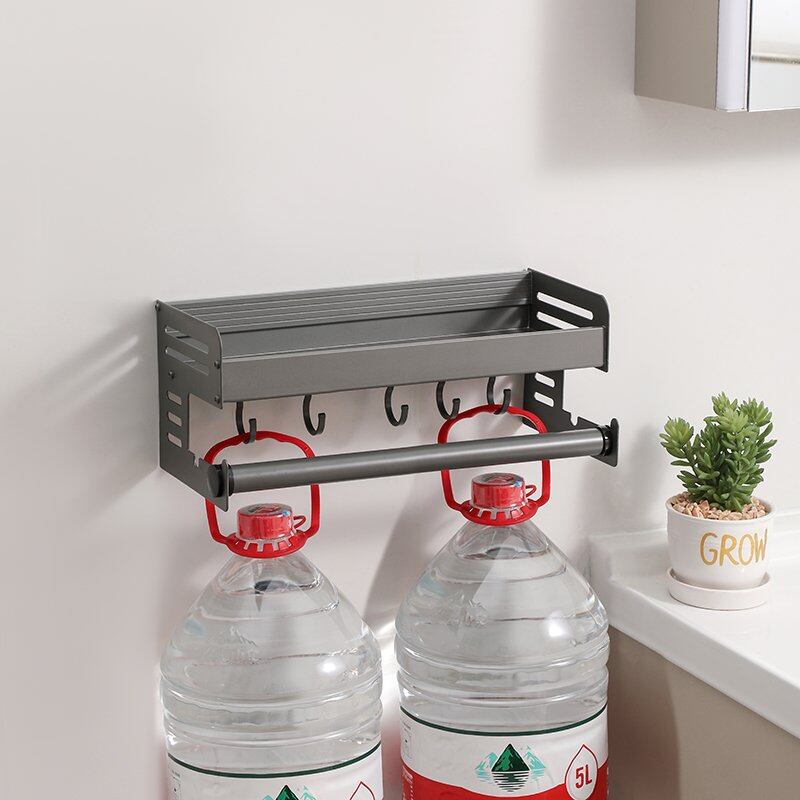 Wall-Mounted Multifunctional Spice Rack